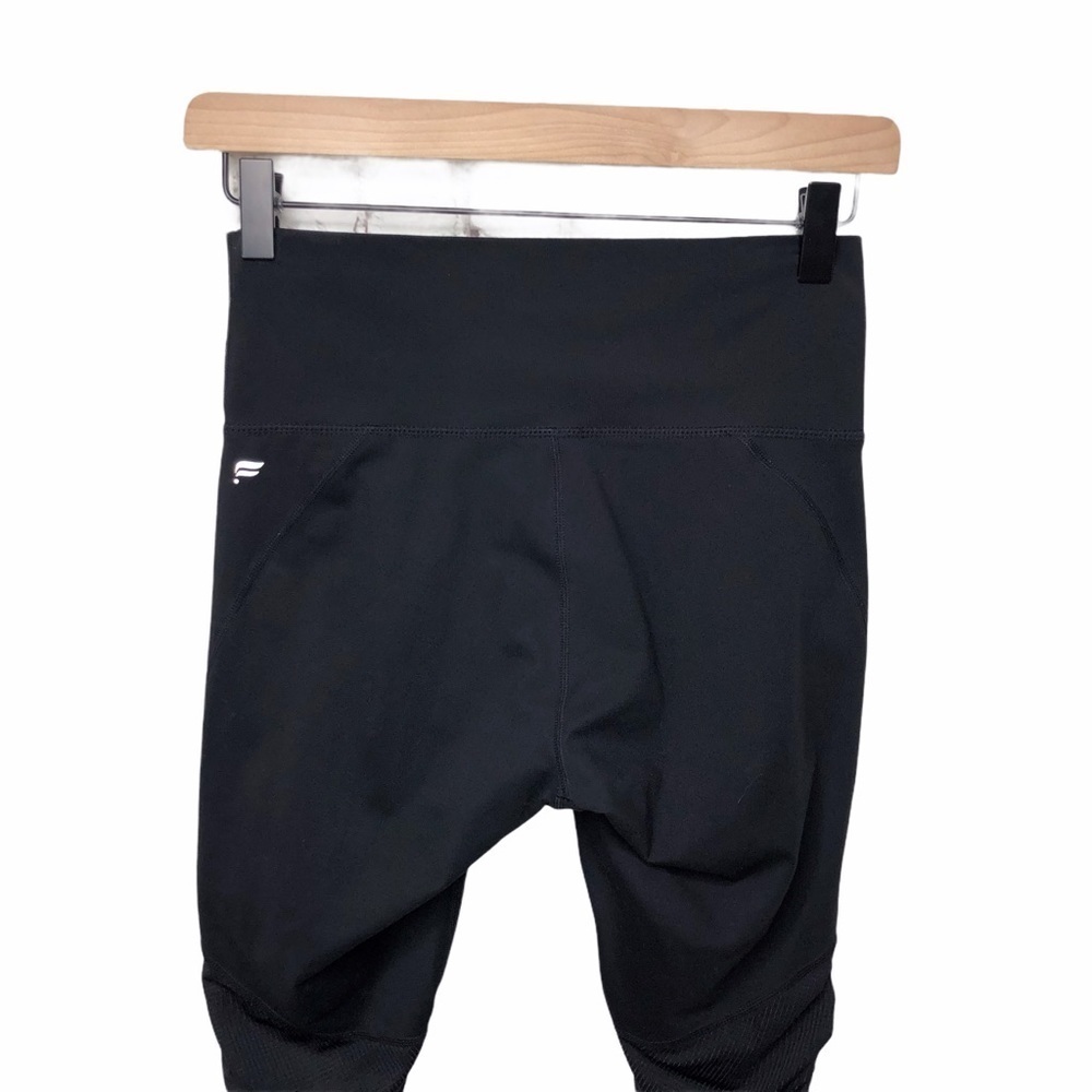 Fabletics Cashel Foldover PureLuxe Leggings Black Size XS/Small Activewear - Picture 7 of 9